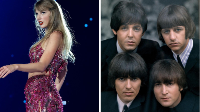 Taylor Swift bate recorde dos Beatles