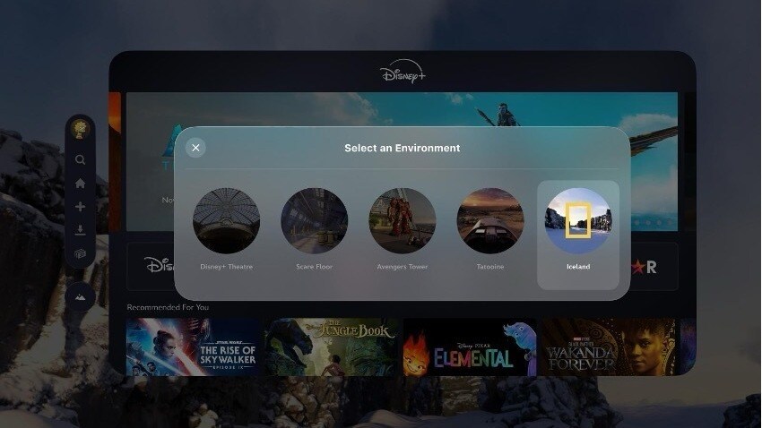 Disney+ Launches New Immersive Environment From National Geographic on Apple Vision Pro, Along With Additional 3D Films From Marvel Studios