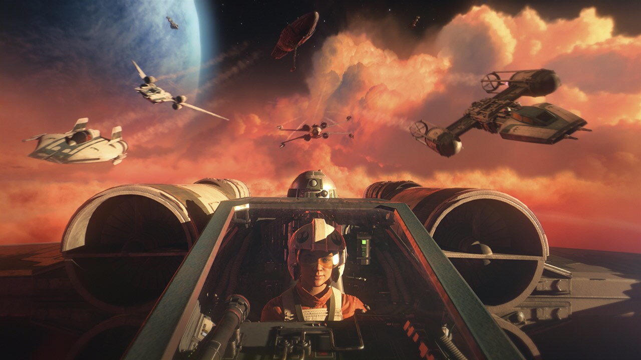 Star Wars: Squadrons New Republic pilots