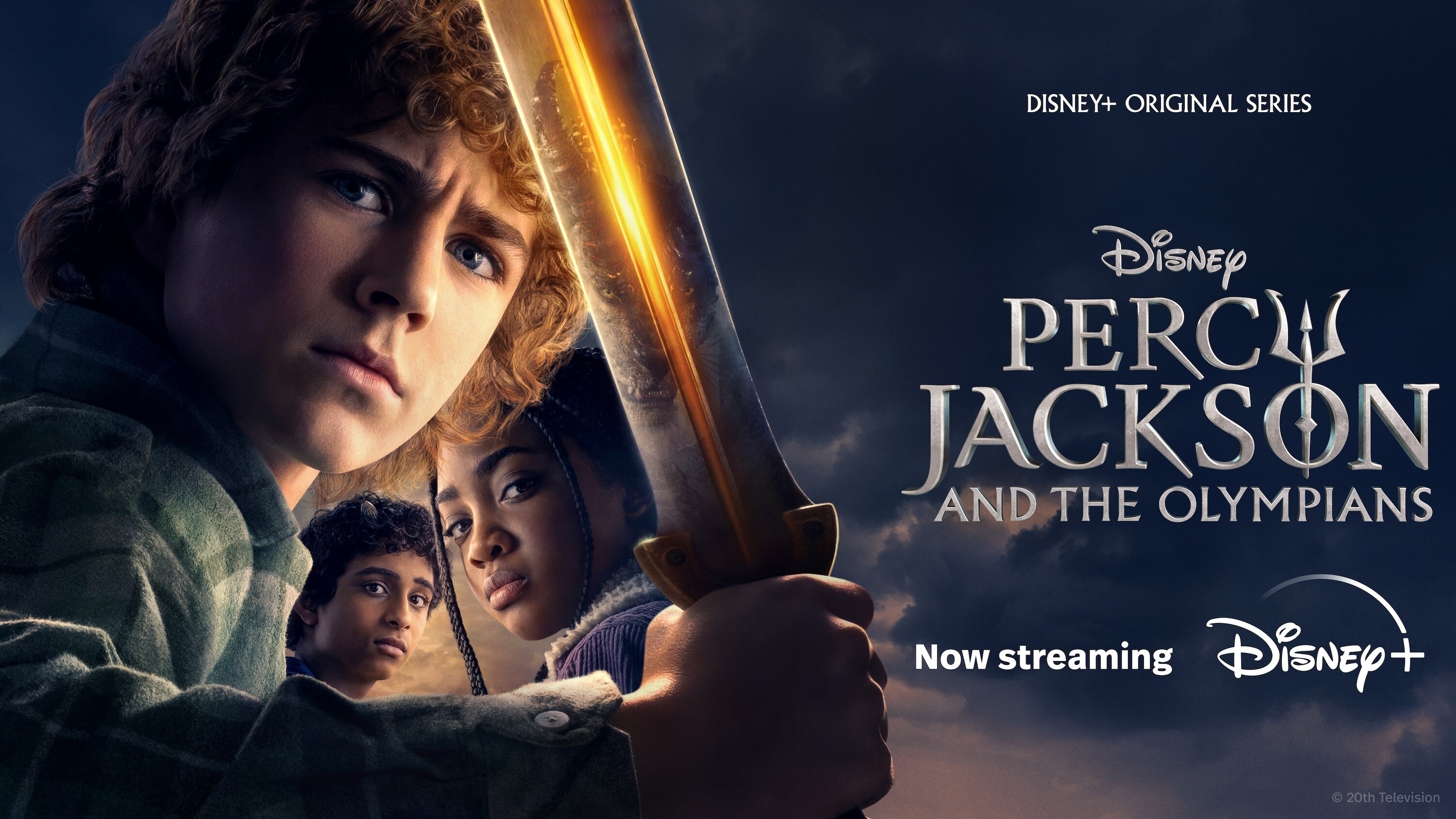 Percy Jackson and the Olympians Evergreen Key Art