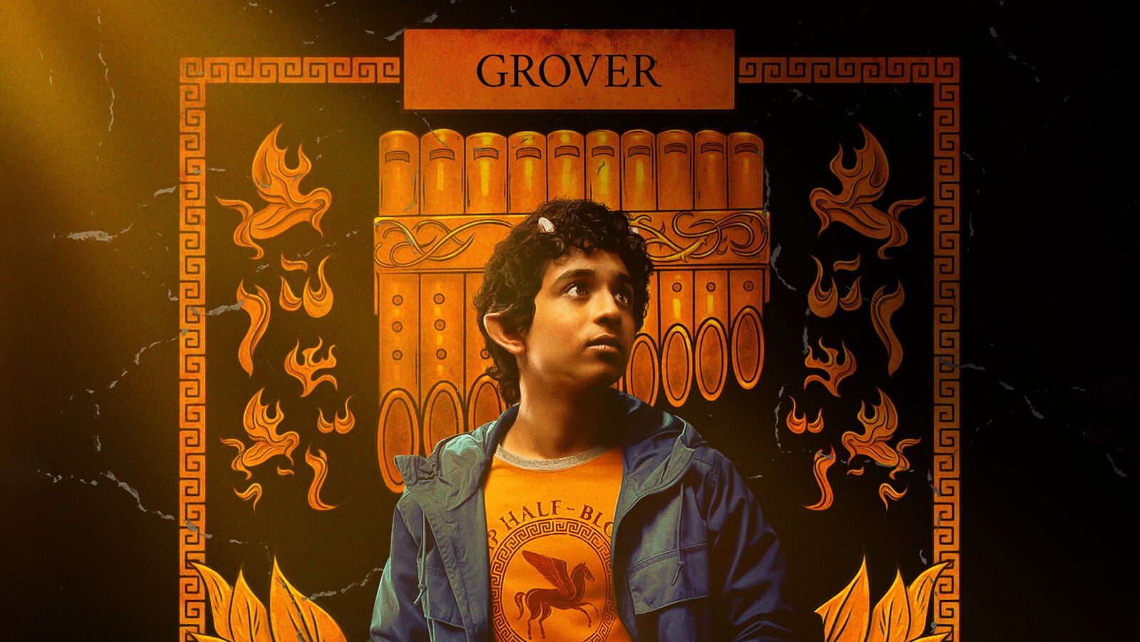Percy Jackson and the Olympians Character Art - Grover Underwood