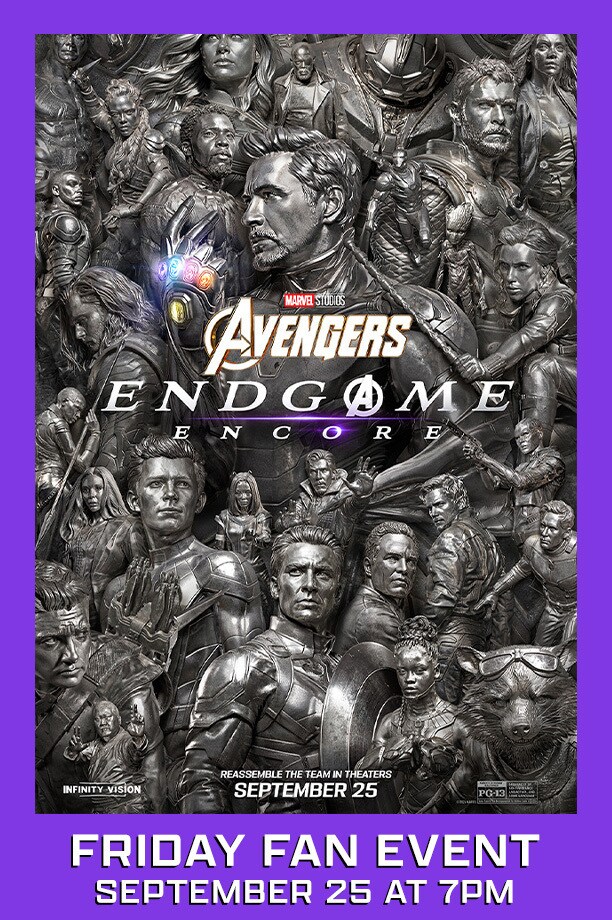 Avengers Endgame: Encore Friday Fan Event