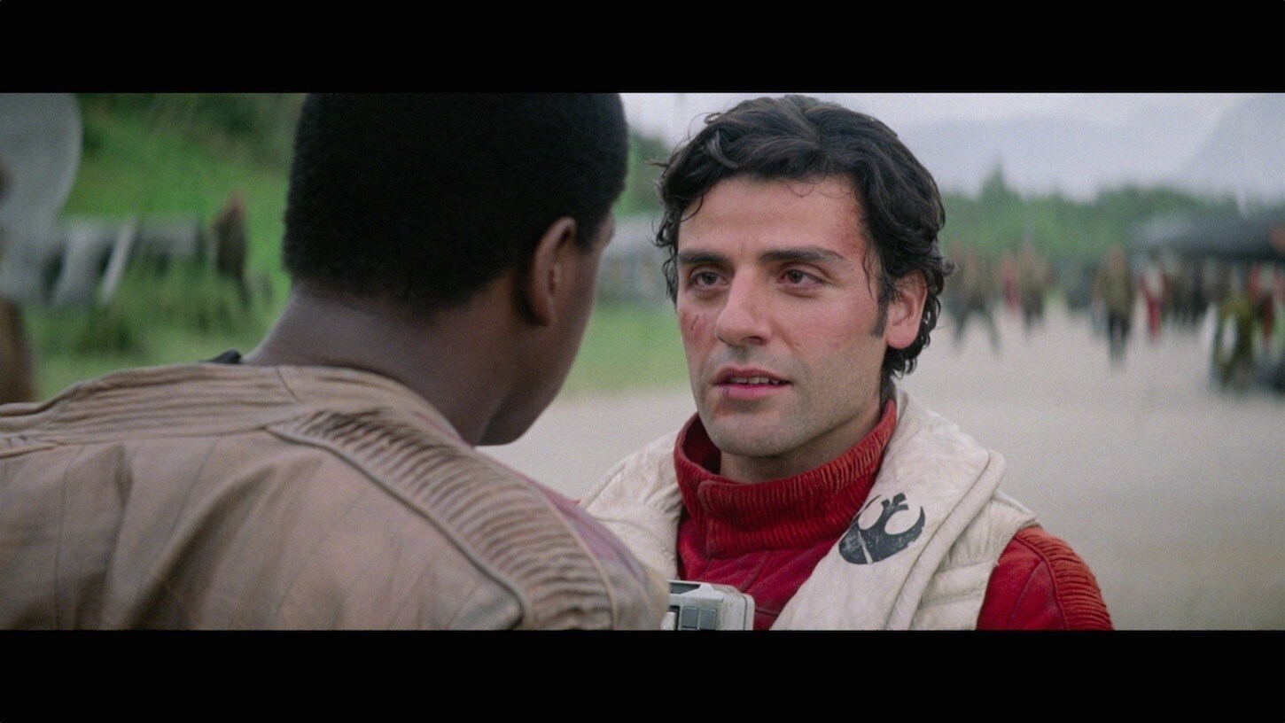 Poe returned to the Resistance base on D’Qar, where he was reunited with Finn. The pilot then joi...
