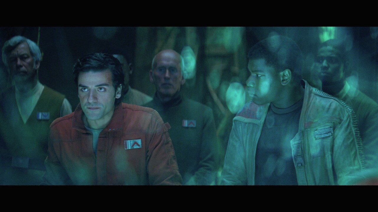 The Resistance formulated a desperate plan: Han Solo and Finn would infiltrate Starkiller Base an...