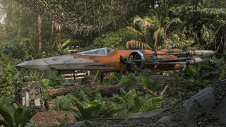 Poe Dameron’s X-wing fighter