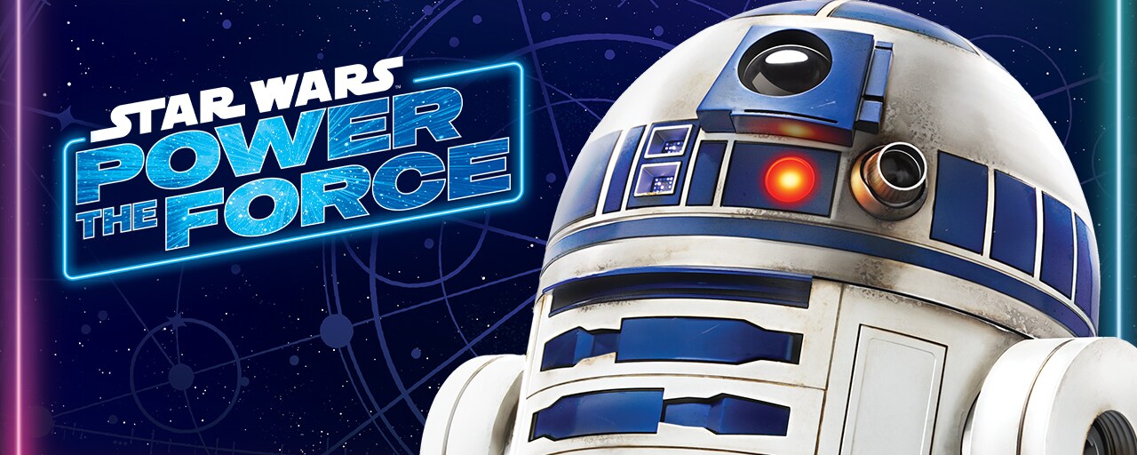 Power of the Force logo and R2-D2