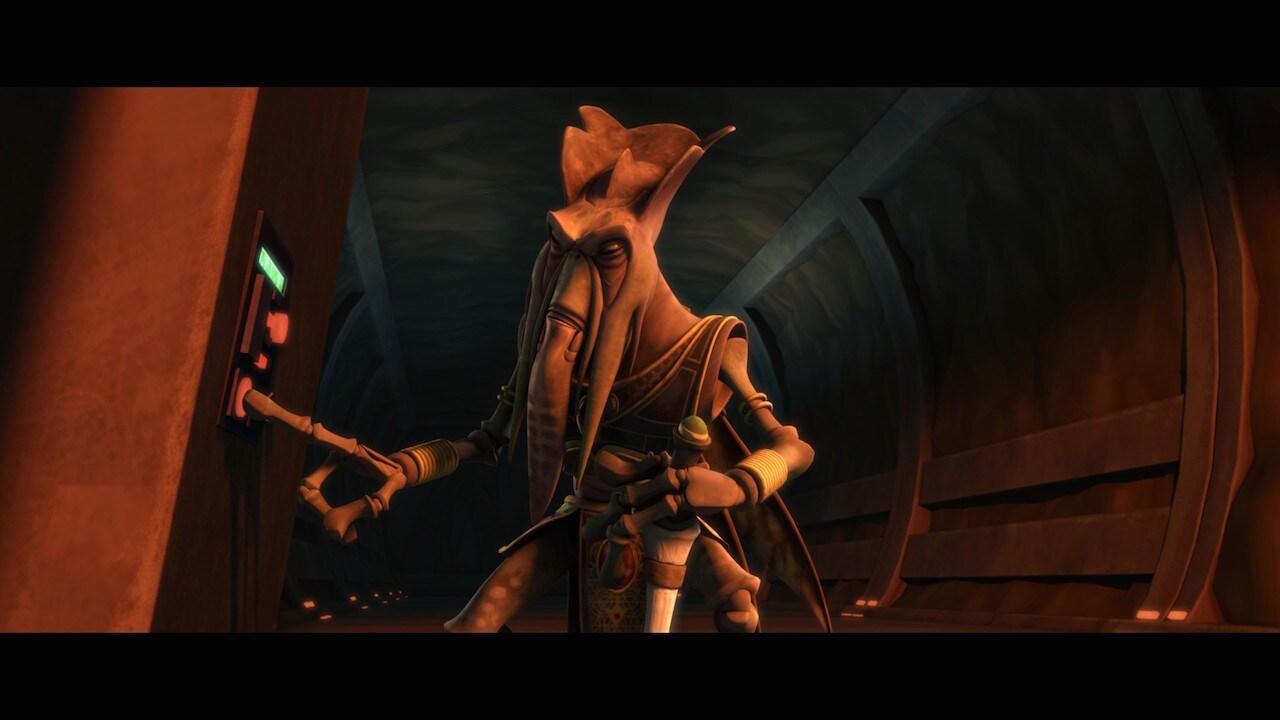 Poggle’s super-tanks briefly turned the tide, but Ahsoka Tano and Barriss Offee destroyed his wea...