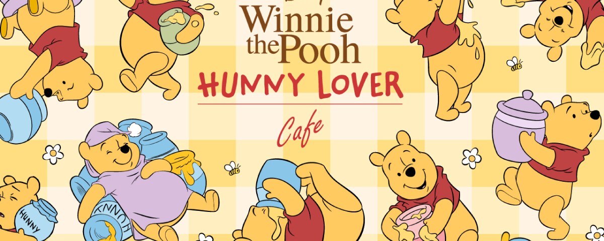 ディズニーの大人気キャラクター「くまのプーさん」のスペシャルカフェ