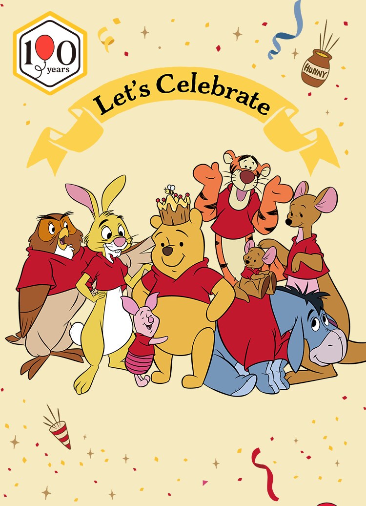 プーさんと、お祝いしよう！原作デビュー100周年特集｜ショッピング