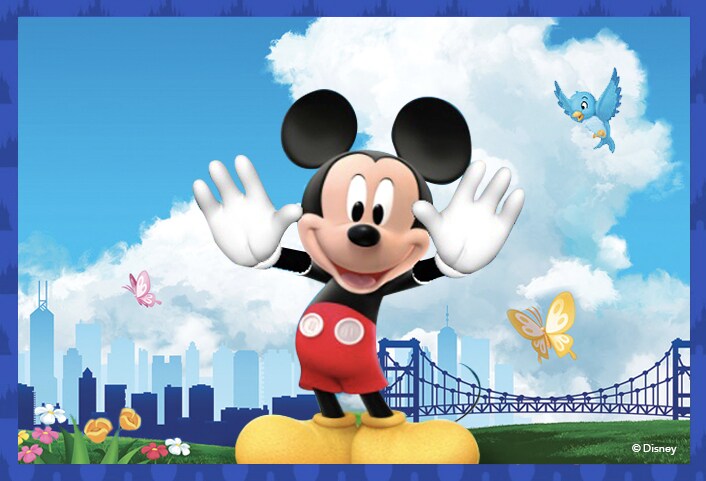 Mickey At Disneyland