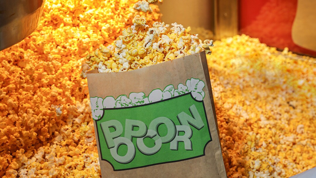 Outside view of the El Capitan Theatre and Ghiradelli