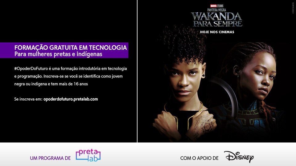 Projeto Empoderamento e Tecnologia oferece formações gratuitas em Cinema,  Séries e Games para jovens negras de todo o Brasil - Diário do Rio de  Janeiro