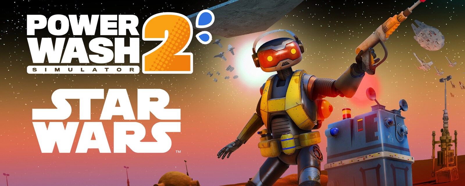 Clean Up Dirt, Grime, and Even Sand with New Star Wars Pack from PowerWash Simulator 2
