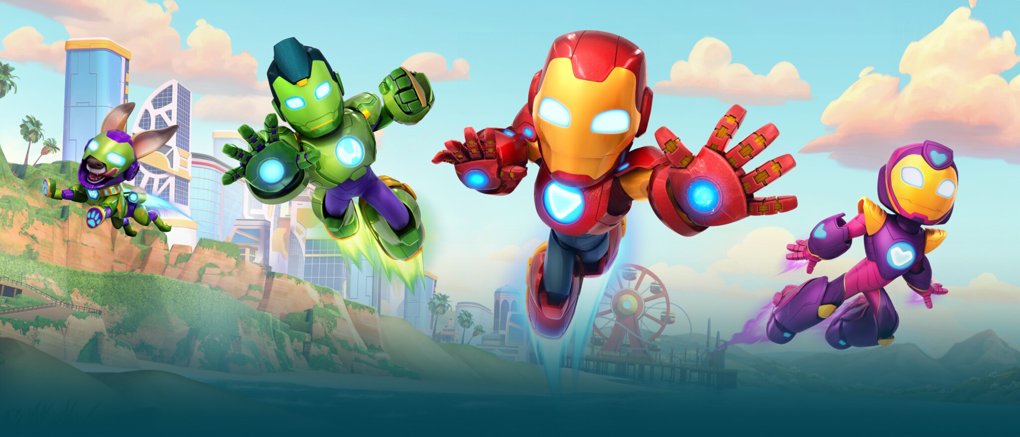 Iron Man and his Awesome Friends - Featured Content Banner