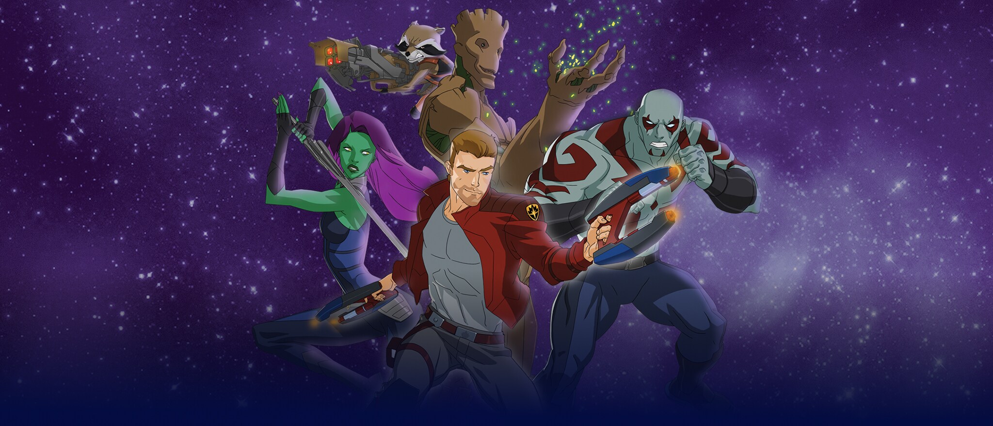 Marvel's Guardians of the Galaxy (Series) - Featured Content Banner