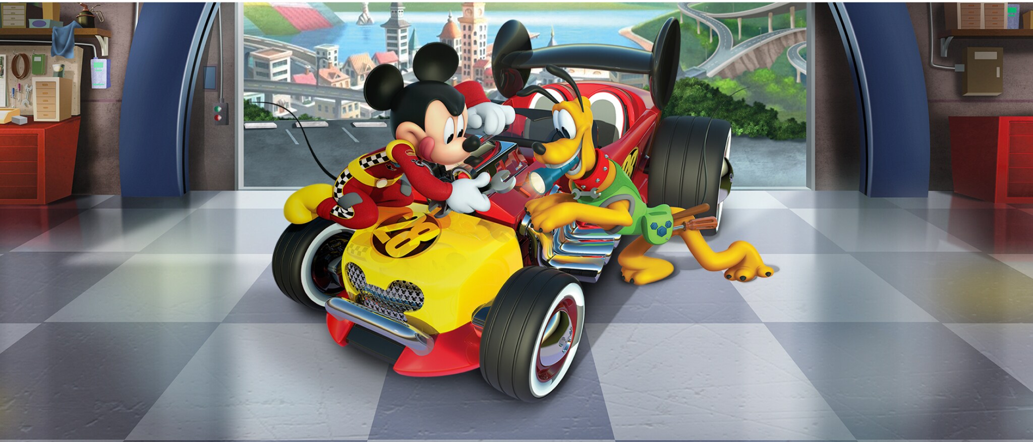 Mickey Mouse Roadster Racers - Featured Content Banner