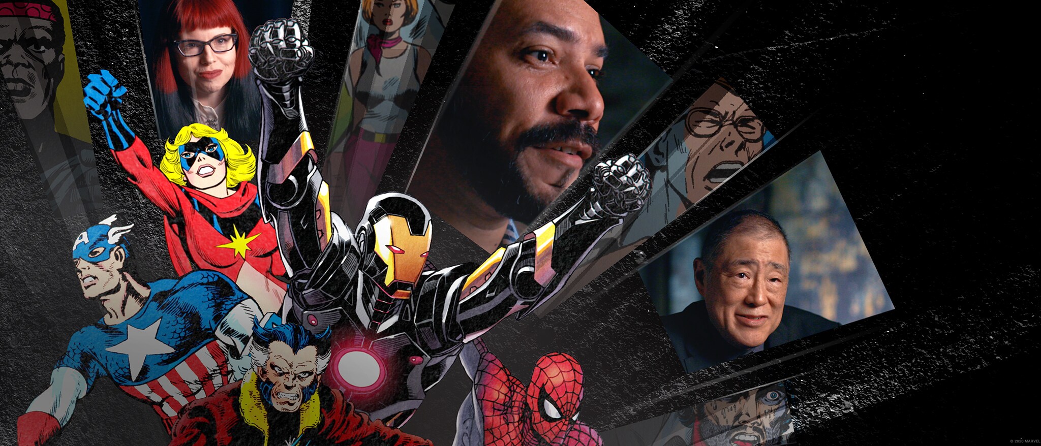 Marvel's Behind the Mask - Featured Content Banner