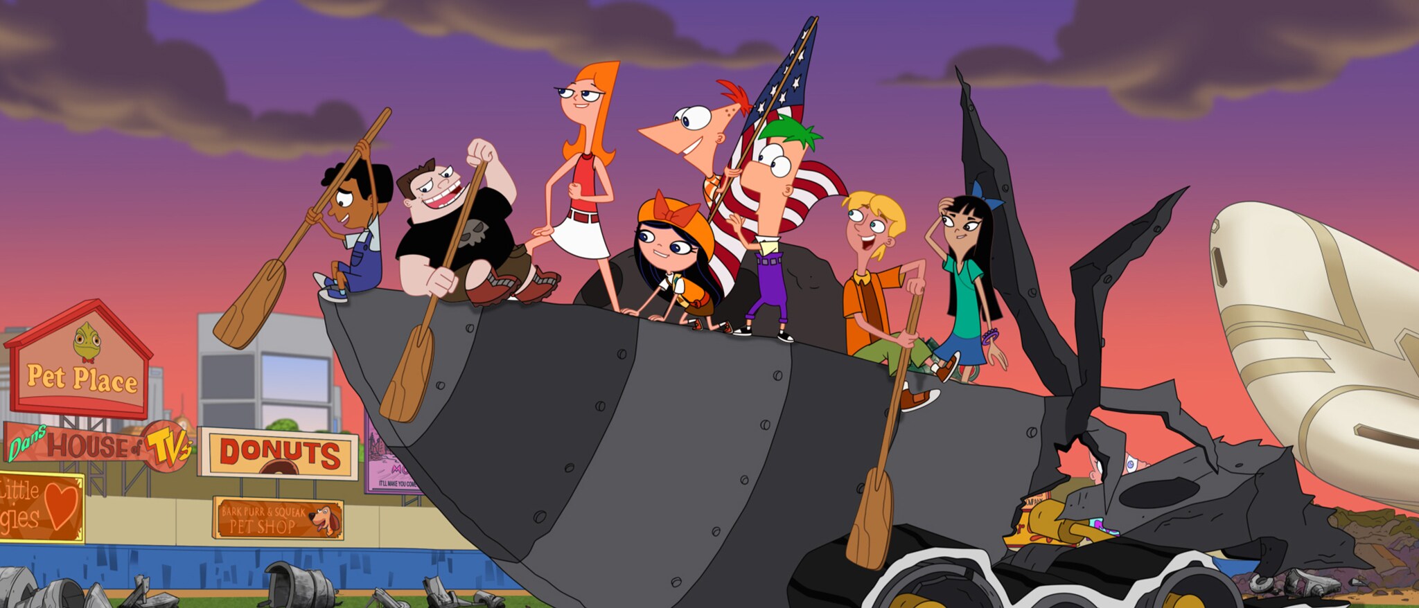 Phineas and Ferb The Movie: Candace Against the Universe - Featured Content Banner