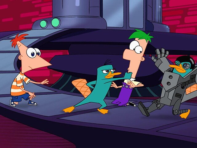 phineas and ferb across the second dimension characters