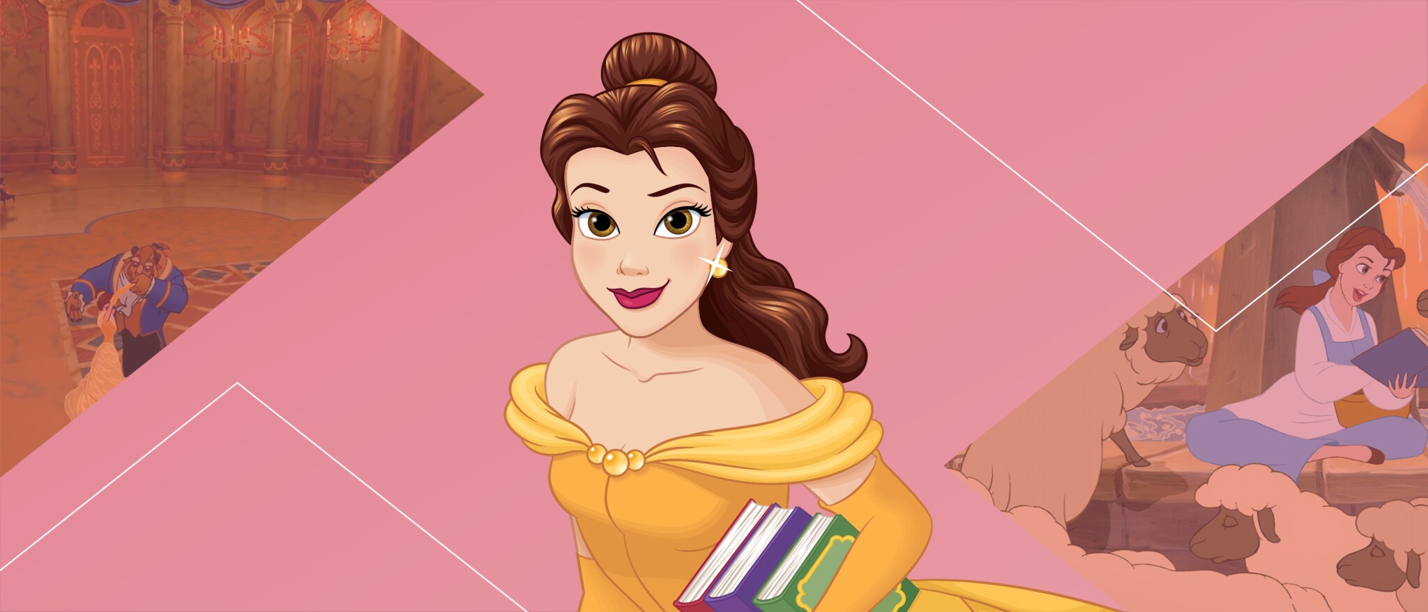 Disney Belle in Pink