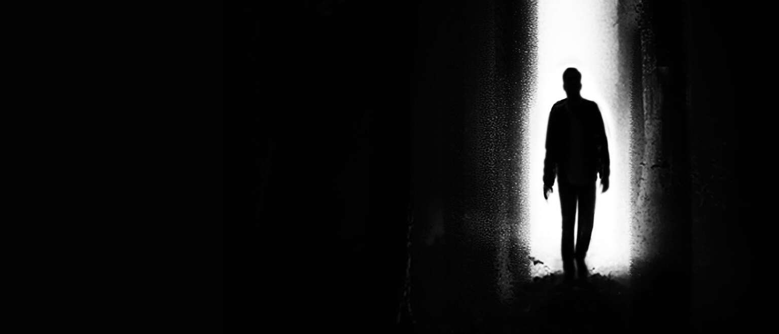 Silhouette of a man from the movie "The Empty Man"