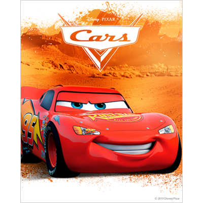 Cars - Disney / Pixar Movie Poster (Characters: Lightning Mcqueen &  Sally)