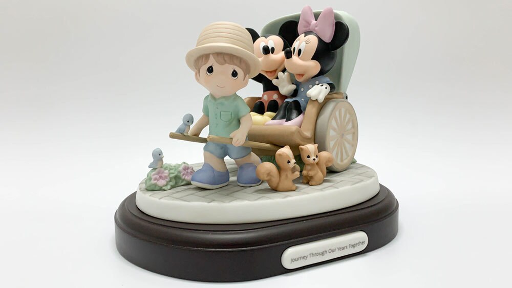 “Journey Through Our Years Together – Rickshaw” Figurine by Precious Moments
