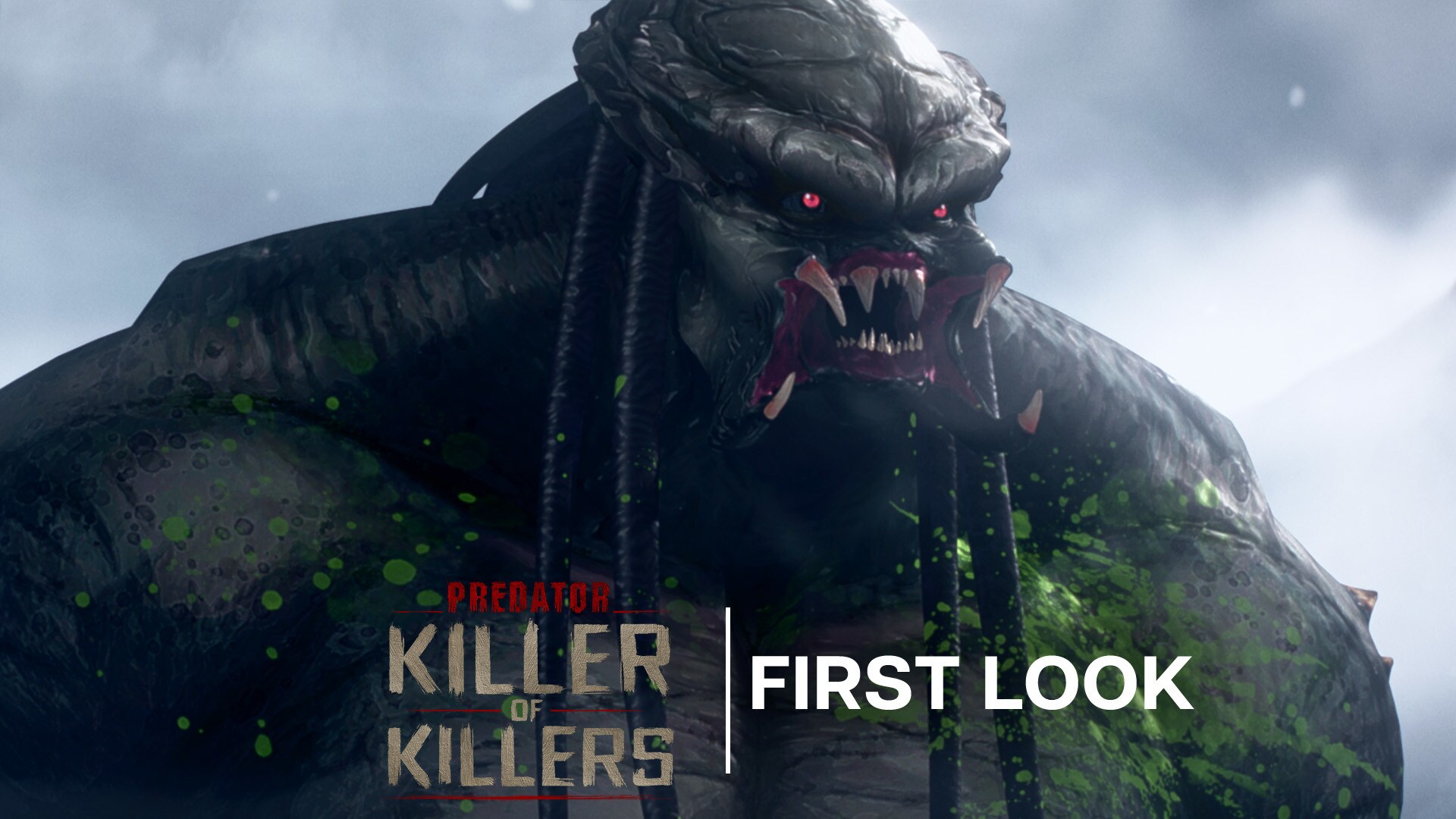 Illustrated image of a Predator staring into the distance. | Predator: Killer of Killers | First Look