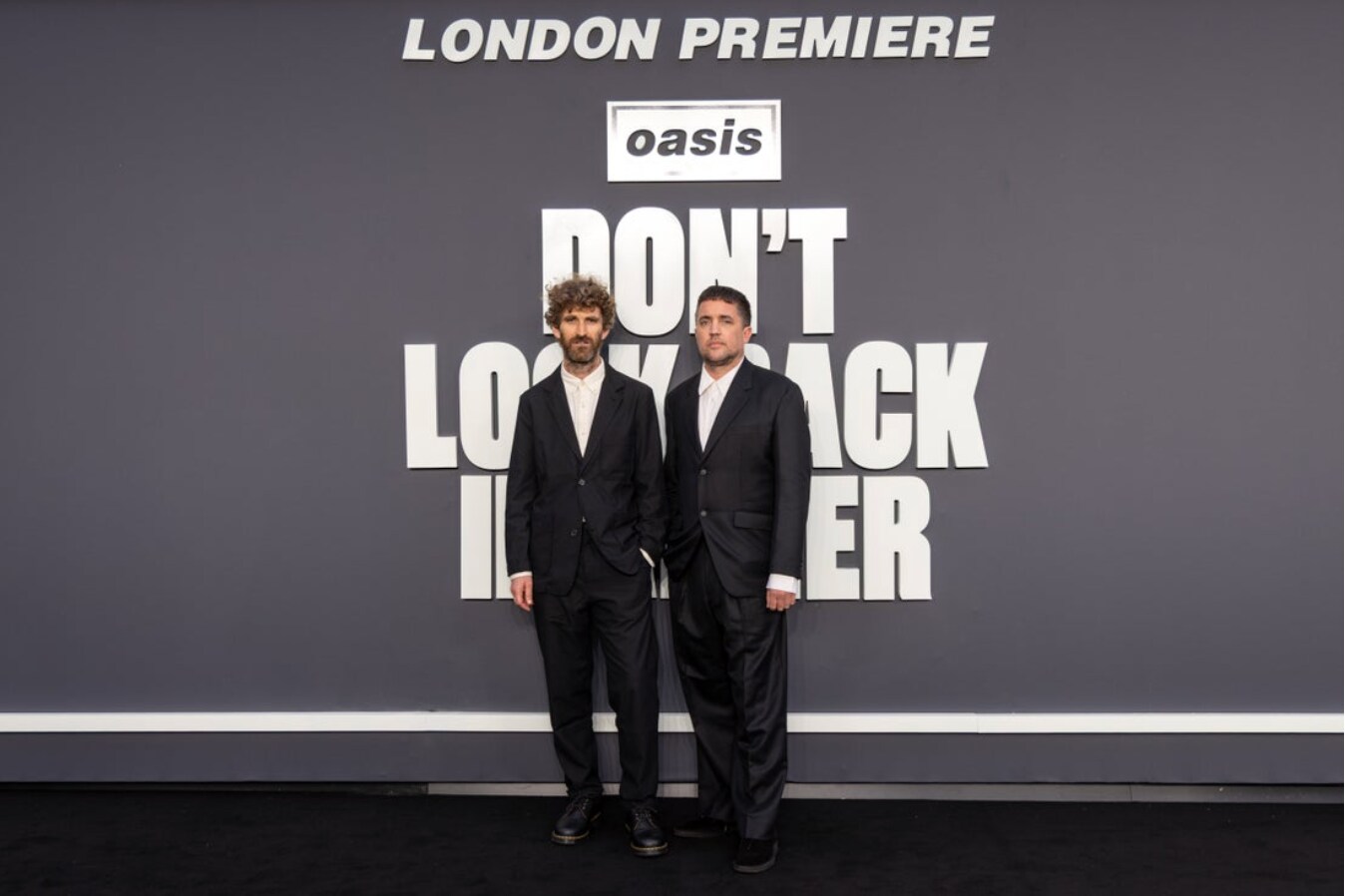 Dylan Southern and Will Lovelace at the UK Premiere of 'Oasis: Don't Look Back In Anger'