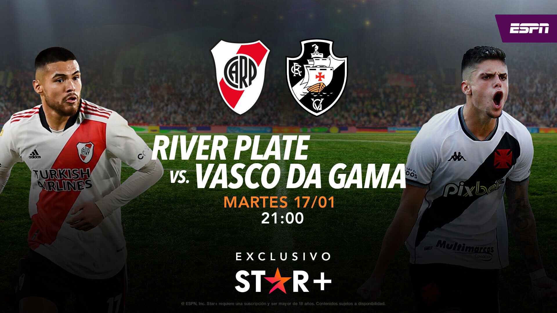 River Plate vs Vasco da Gama en vivo: dónde ver el partido del Torneo Internacional de Verano 2023