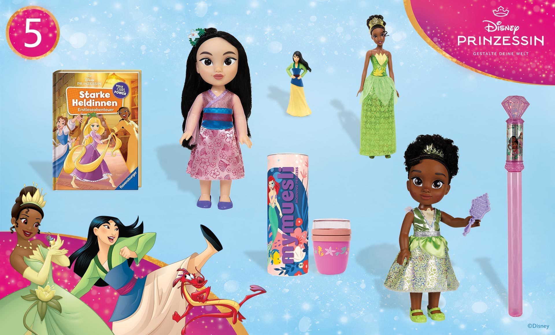 Tiana und Mulan 