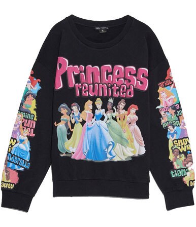 princess squad shirt zara