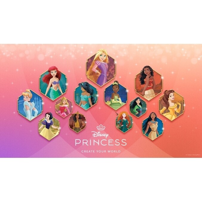 ディズニープリンセスの物語を様々な方法で楽しむ一週間 「ワールド