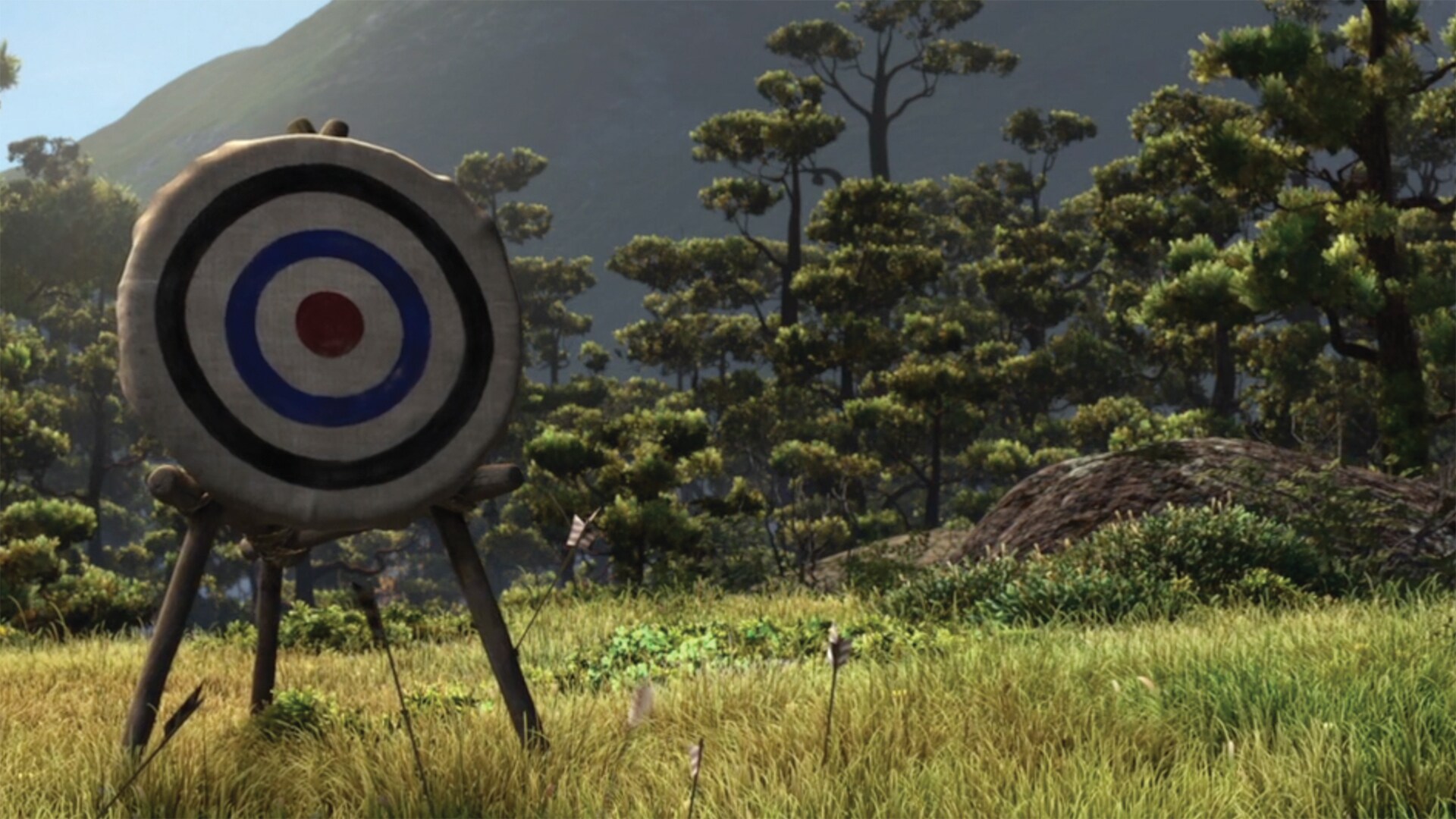 Still image of a target, from Disney/Pixar's 'Brave.'