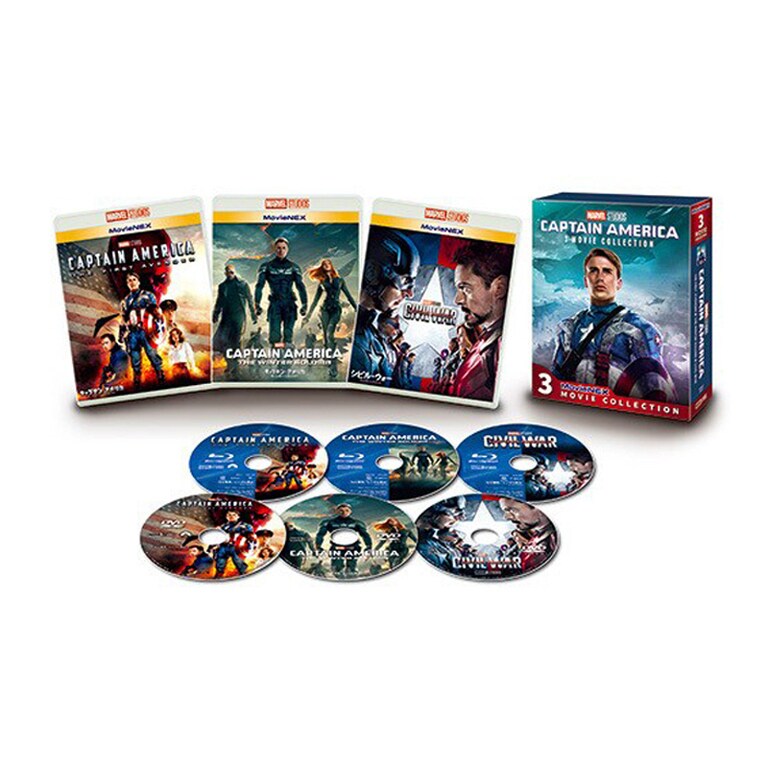 シビル・ウォー／キャプテン・アメリカ｜映画／ブルーレイ・DVD