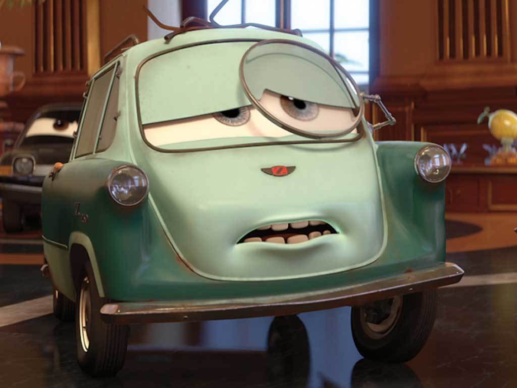 ザンダップ教授｜カーズ2｜ディズニー公式