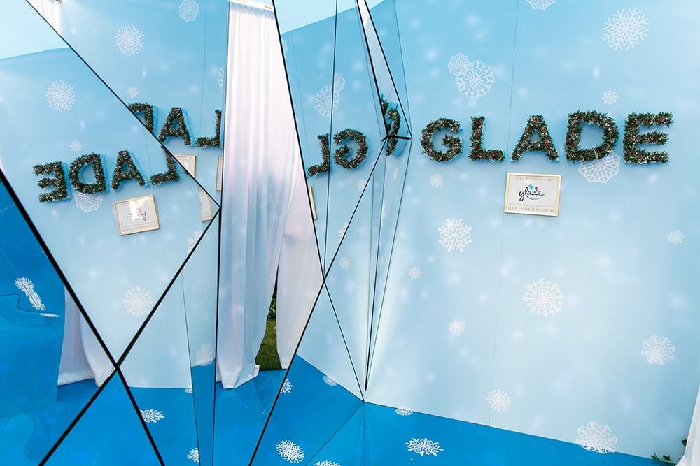 The Land of Snowflakes portion of The Nutcracker and the Four Realms New York City pop-up experience