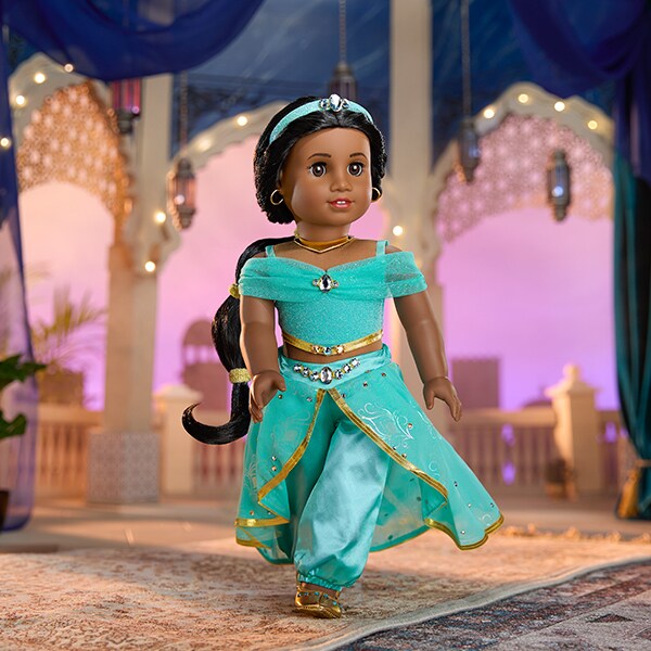 Image of Jasmine doll from the American Girl® Disney Princess Dolls Collection