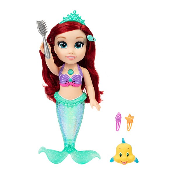 Image of the Disney Princess My Singing Friend Ariel & Flounder toy.