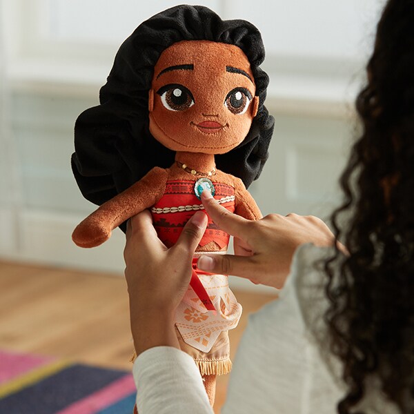 Moana plush doll lifestyle image