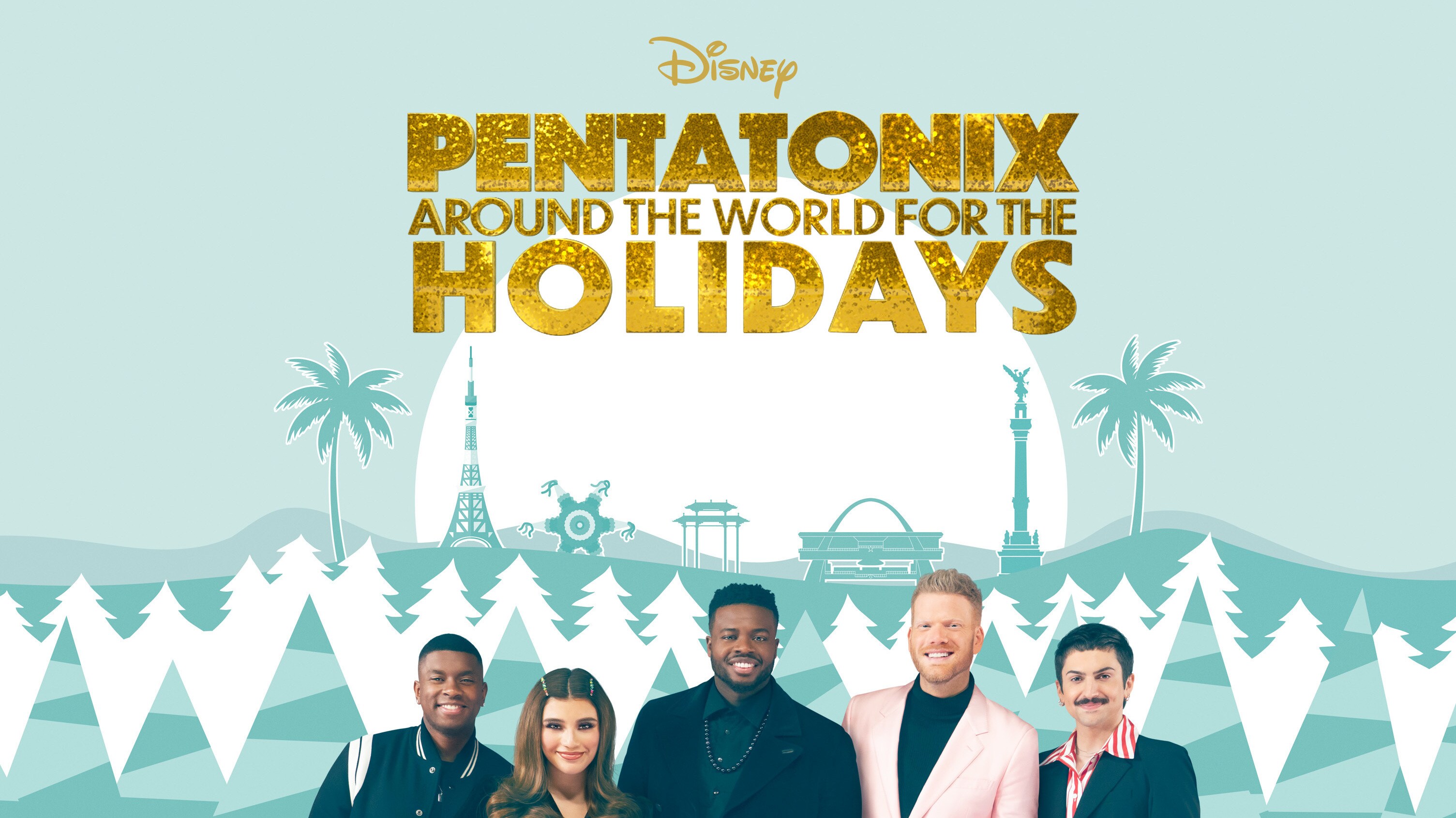 Pentatonix: Around the World for the Holidays Key Art