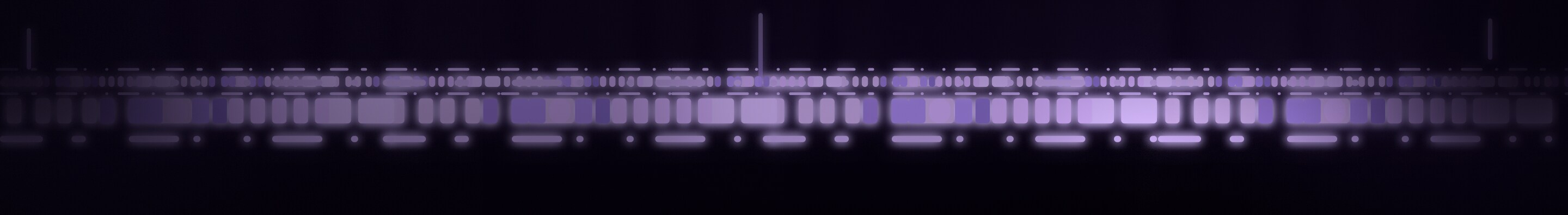 Hero - Tron: Ares Takeover - Purple Bottom Line (Design Element)