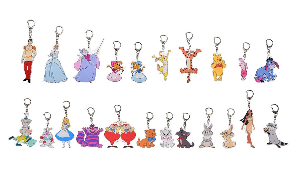 東京ディズニーリゾート店限定！アクリルキーチェーンを3/17(火)より発売＜ディズニーストア＞
