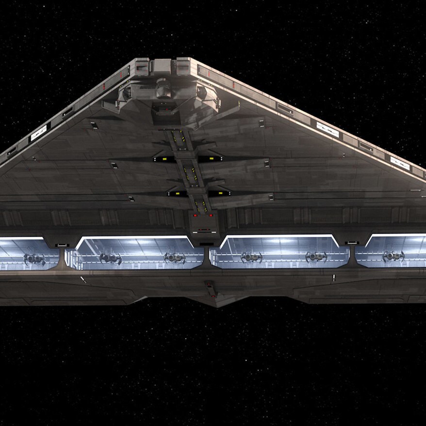 Quasar Fire Class Cruiser Carrier StarWars