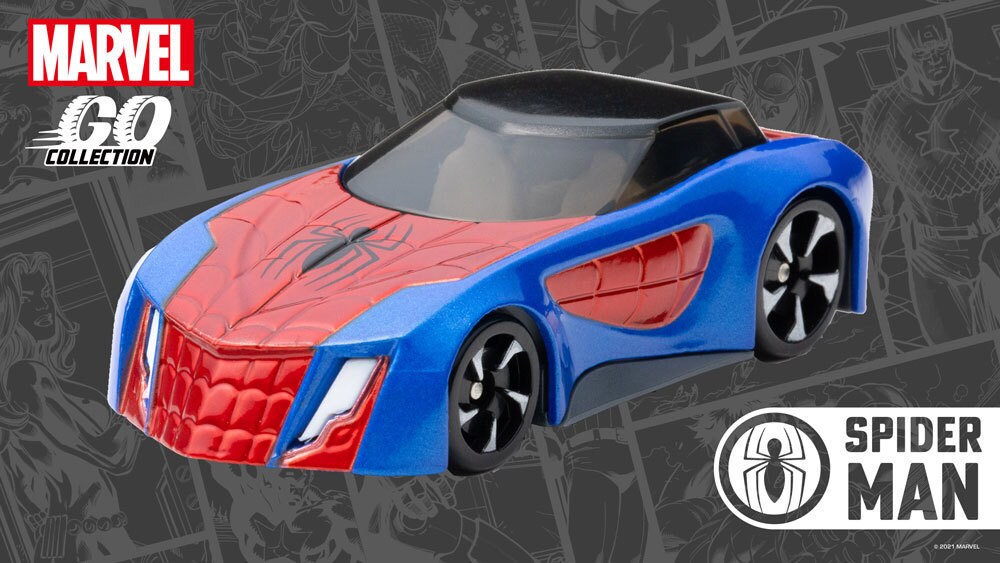 Spider-Man Racing Car - MARVEL GO Collection