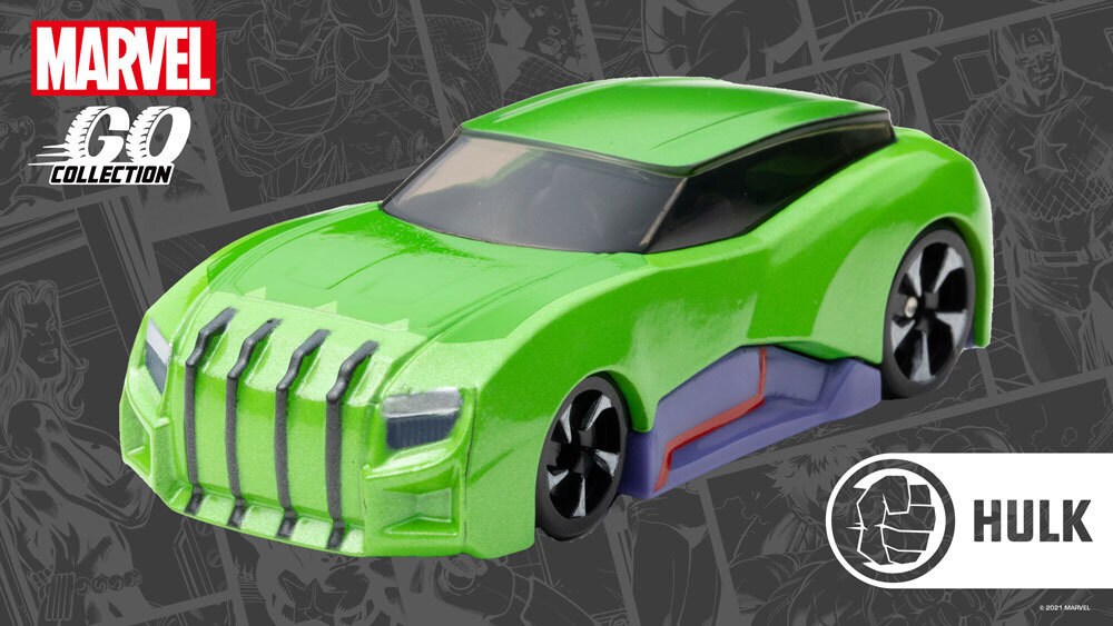 Hulk Racing Car - MARVEL GO Collection