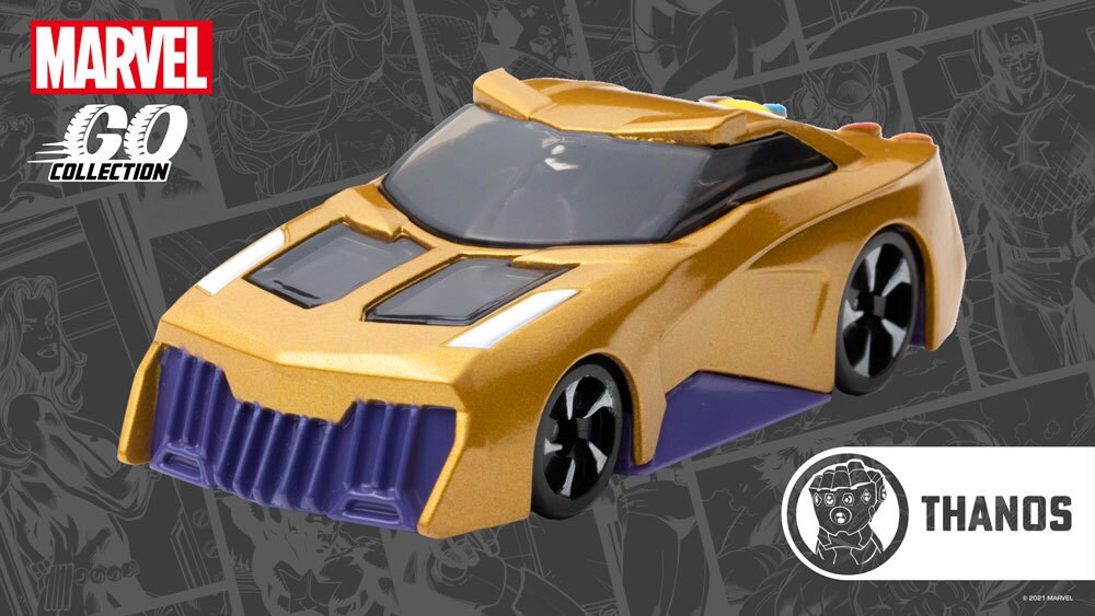 Thanos Racing Car - MARVEL GO Collection