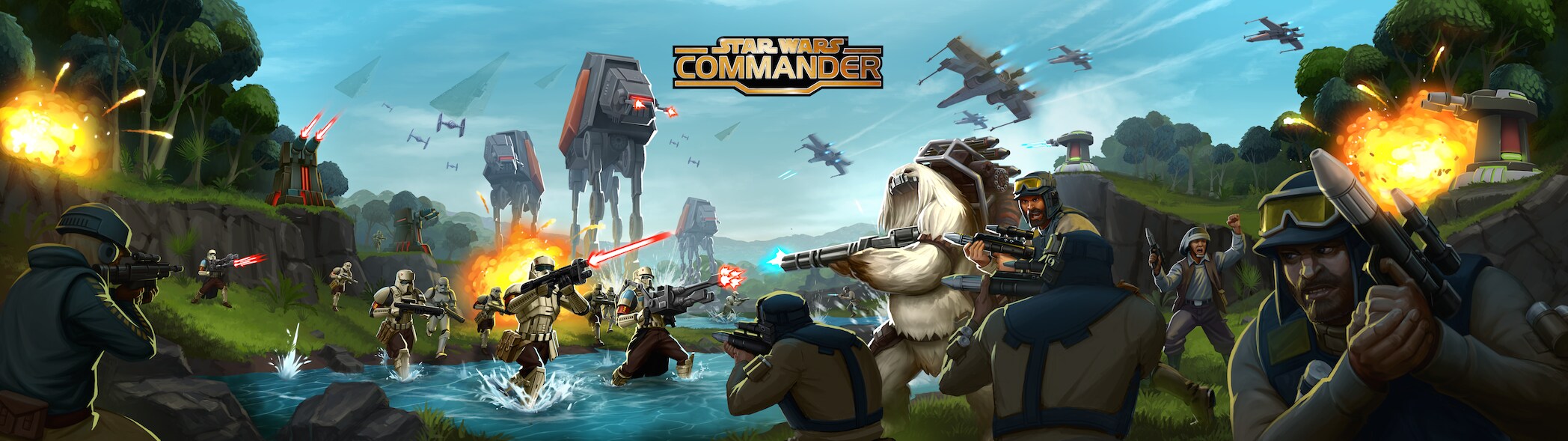 Free star wars force commander download