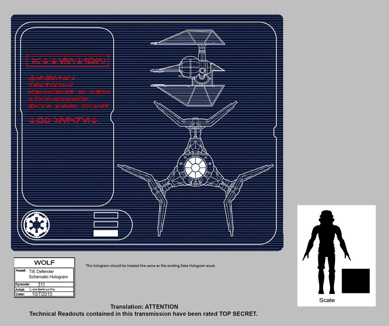 The TIE defender design comes from the classic 1994 TIE Fighter videogame from LucasArts where it...