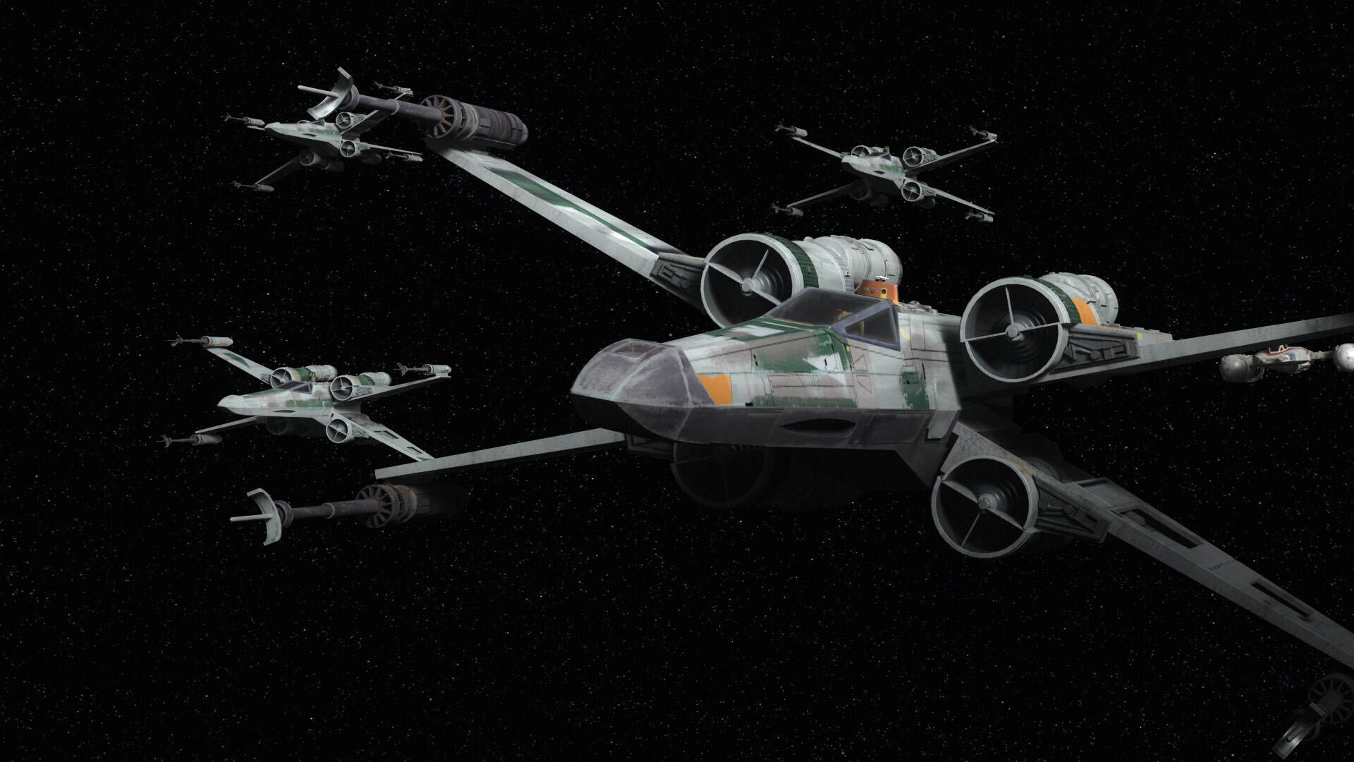 The Rebellion's X-wing squadron arrives at Lothal, led by Hera Syndulla. Their primary target: th...